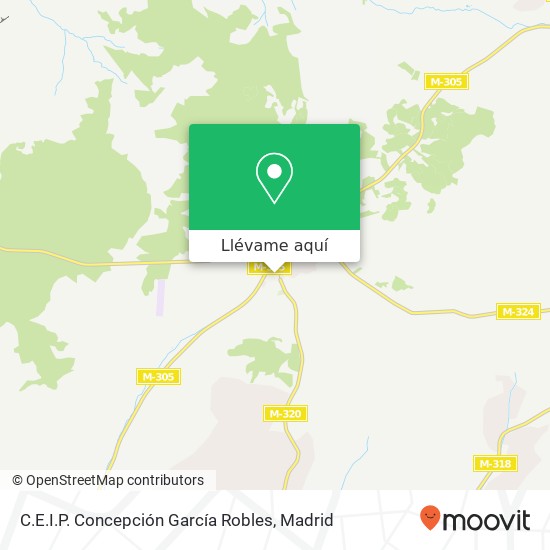 Mapa C.E.I.P. Concepción García Robles