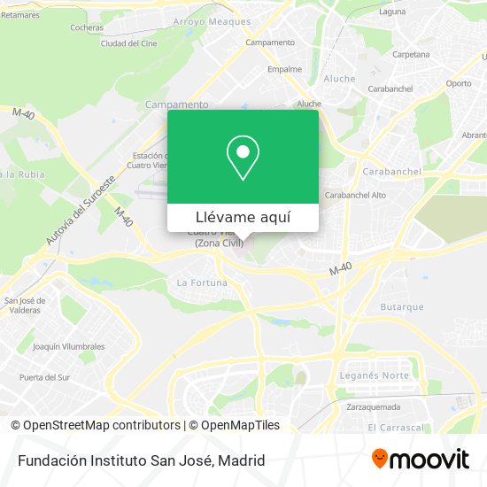 Mapa Fundación Instituto San José