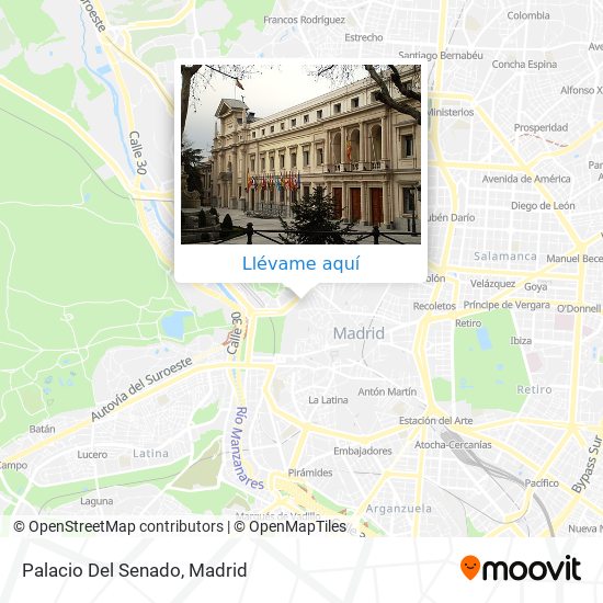 Mapa Palacio Del Senado