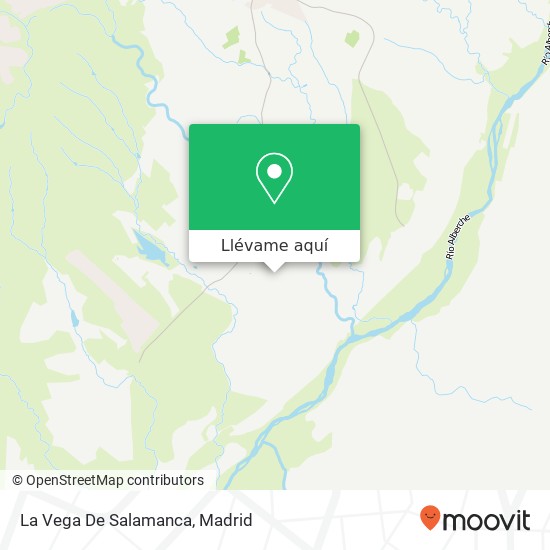 Mapa La Vega De Salamanca