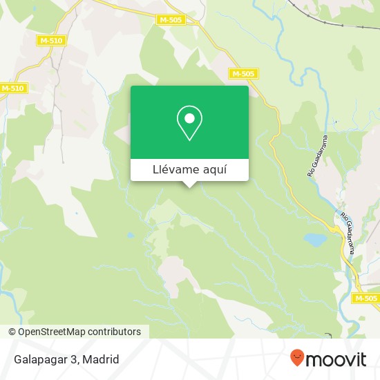 Mapa Galapagar 3