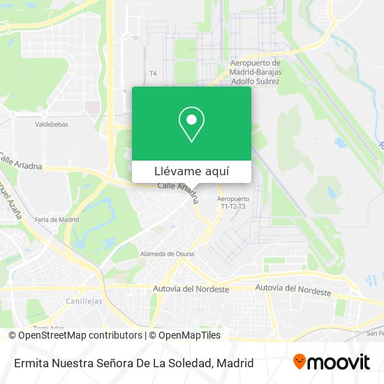 Mapa Ermita Nuestra Señora De La Soledad