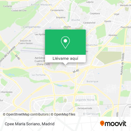 Mapa Cpee María Soriano