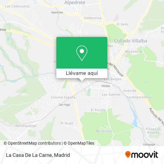 Mapa La Casa De La Carne