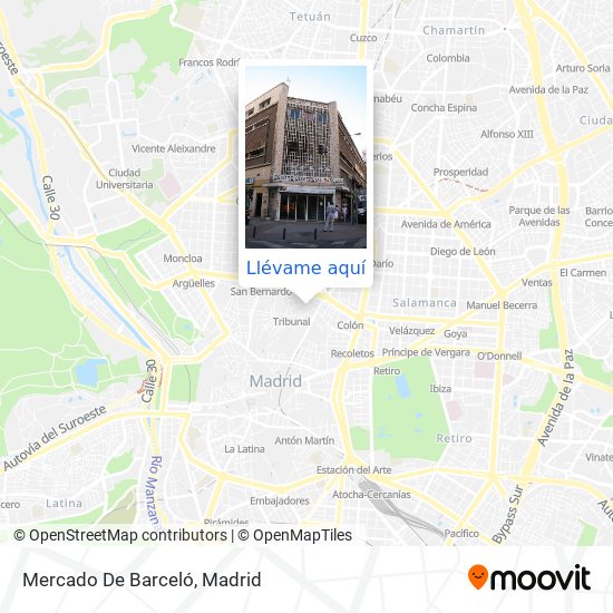Mapa Mercado De Barceló