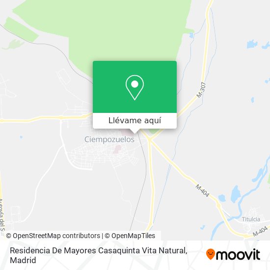 Mapa Residencia De Mayores Casaquinta Vita Natural
