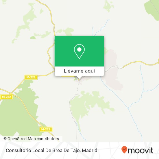 Mapa Consultorio Local De Brea De Tajo