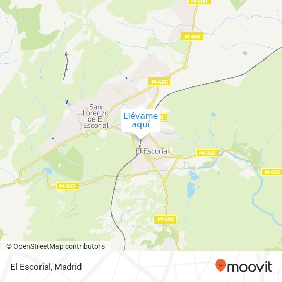 Mapa El Escorial