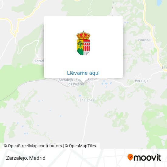 Mapa Zarzalejo