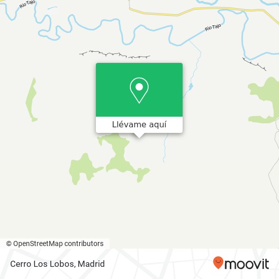 Mapa Cerro Los Lobos