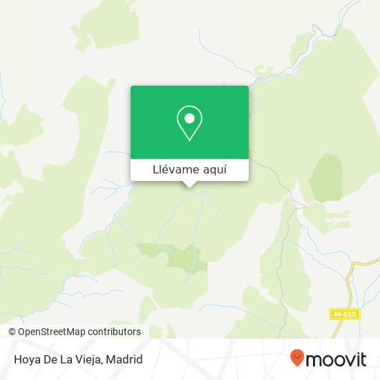 Mapa Hoya De La Vieja