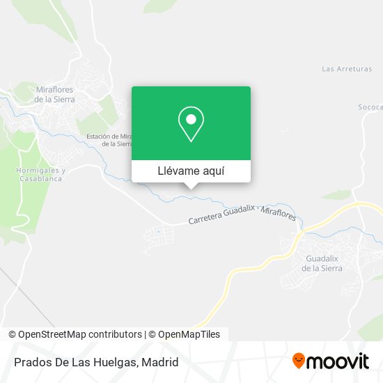 Mapa Prados De Las Huelgas