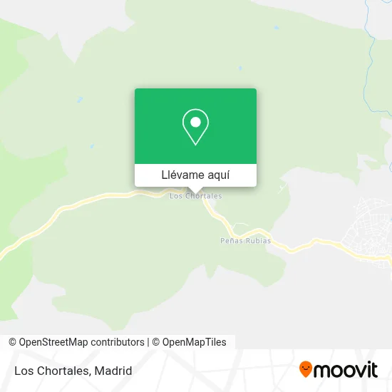 Mapa Los Chortales