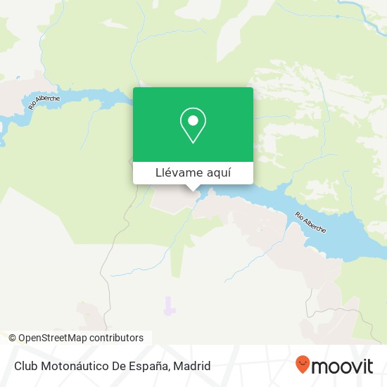 Mapa Club Motonáutico De España