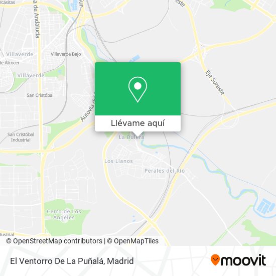 Mapa El Ventorro De La Puñalá