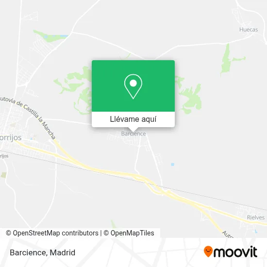 Mapa Barcience