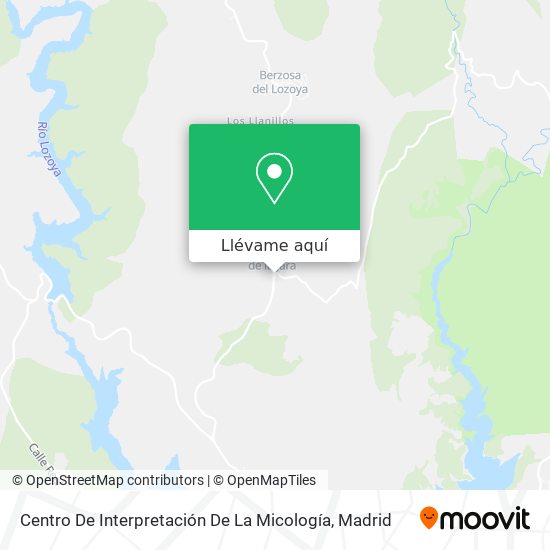 Mapa Centro De Interpretación De La Micología