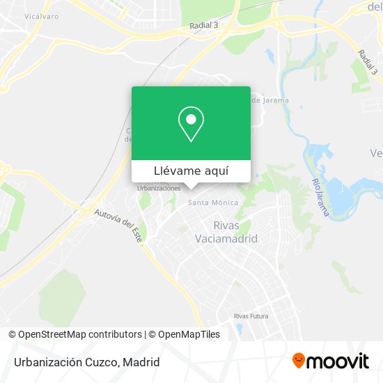 Mapa Urbanización Cuzco