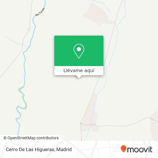 Mapa Cerro De Las Higueras