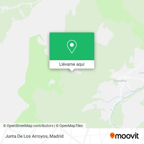 Mapa Junta De Los Arroyos