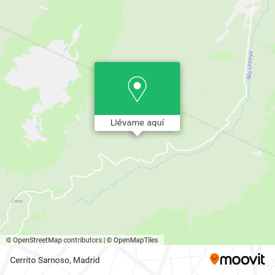 Mapa Cerrito Sarnoso