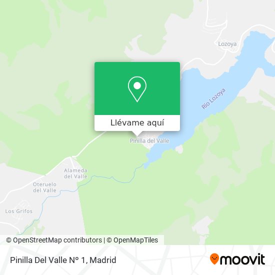 Mapa Pinilla Del Valle Nº 1