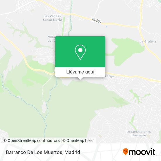 Mapa Barranco De Los Muertos