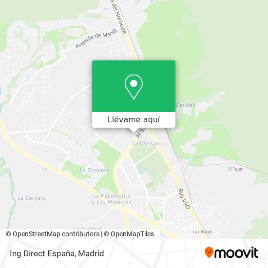 Mapa Ing Direct España