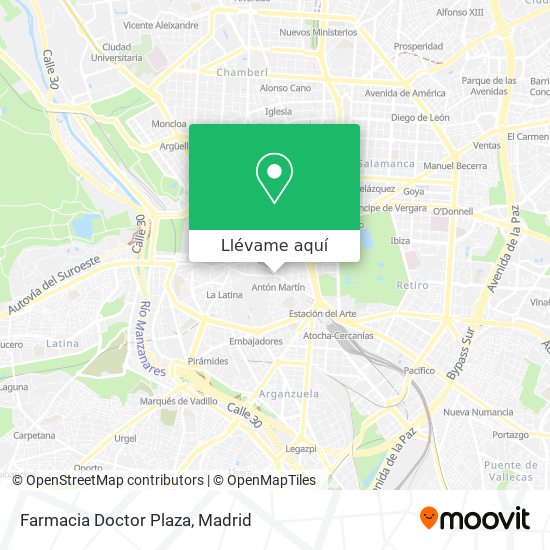 Mapa Farmacia Doctor Plaza