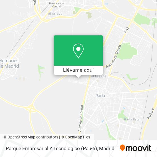 Mapa Parque Empresarial Y Tecnológico (Pau-5)