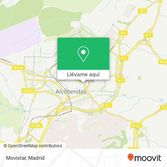 Mapa Movistar