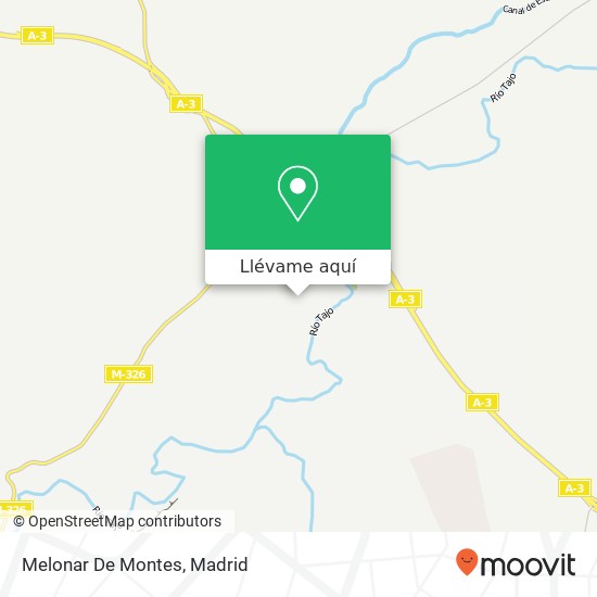 Mapa Melonar De Montes