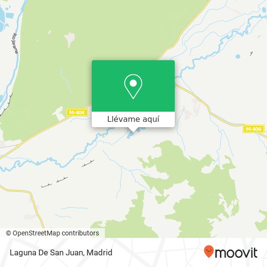 Mapa Laguna De San Juan