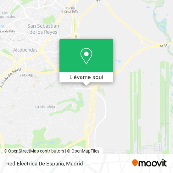 Mapa Red Eléctrica De España