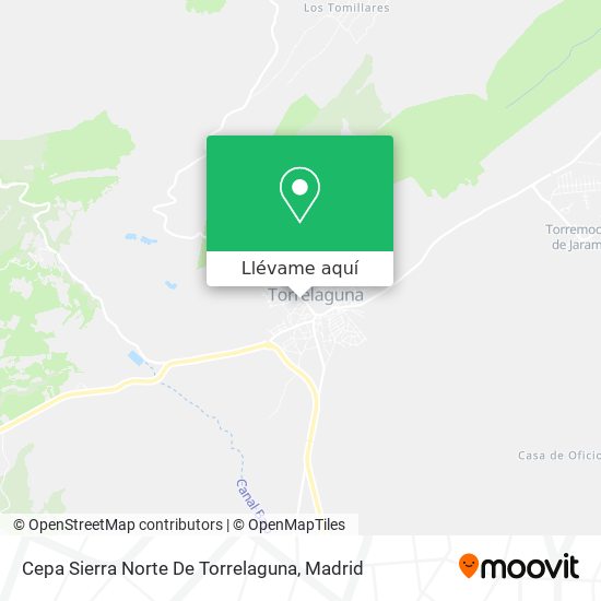 Mapa Cepa Sierra Norte De Torrelaguna