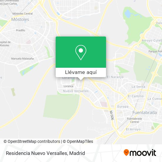 Mapa Residencia Nuevo Versalles