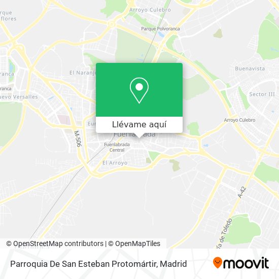 Mapa Parroquia De San Esteban Protomártir