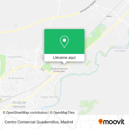 Mapa Centro Comercial Quadernillos