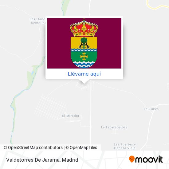 Mapa Valdetorres De Jarama