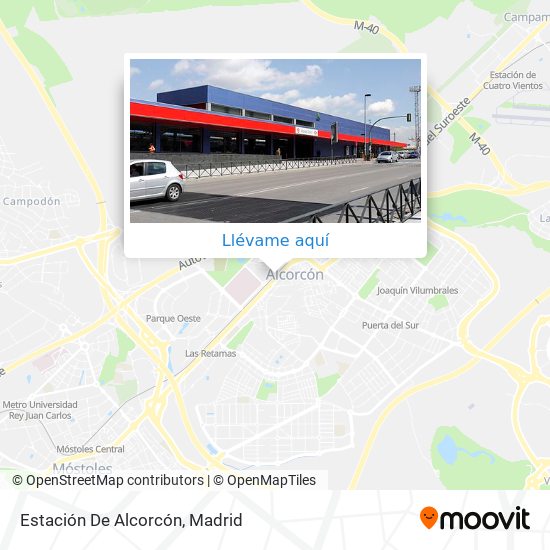 ¿Cómo llegar a Alcorcón en Autobús, Metro o Tren?