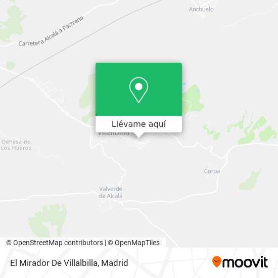 Mapa El Mirador De Villalbilla