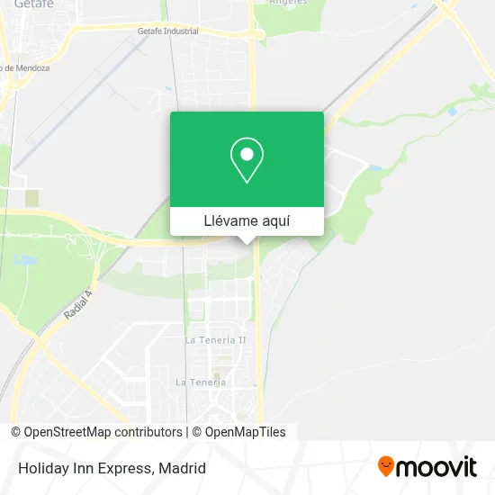 Mapa Holiday Inn Express