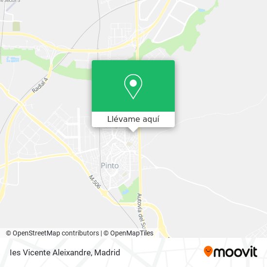 Mapa Ies Vicente Aleixandre