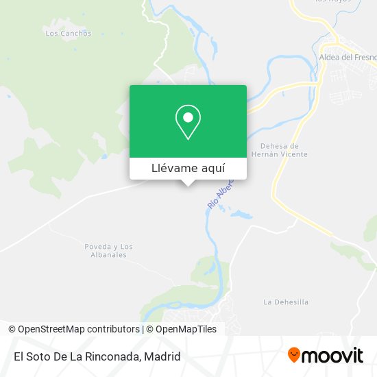 Mapa El Soto De La Rinconada