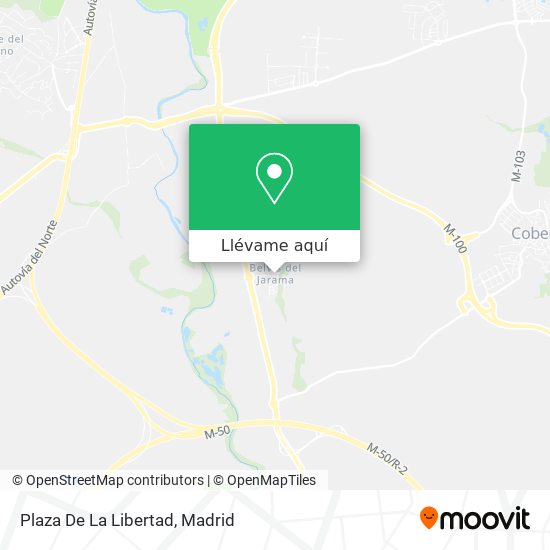 Mapa Plaza De La Libertad