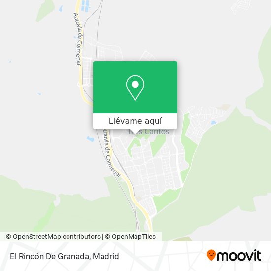 Mapa El Rincón De Granada