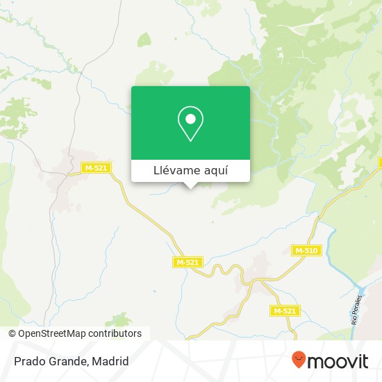 Mapa Prado Grande