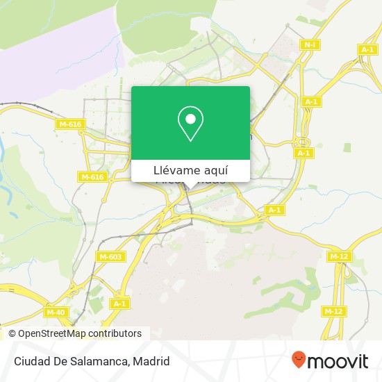 Mapa Ciudad De Salamanca