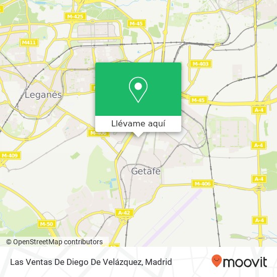 Mapa Las Ventas De Diego De Velázquez