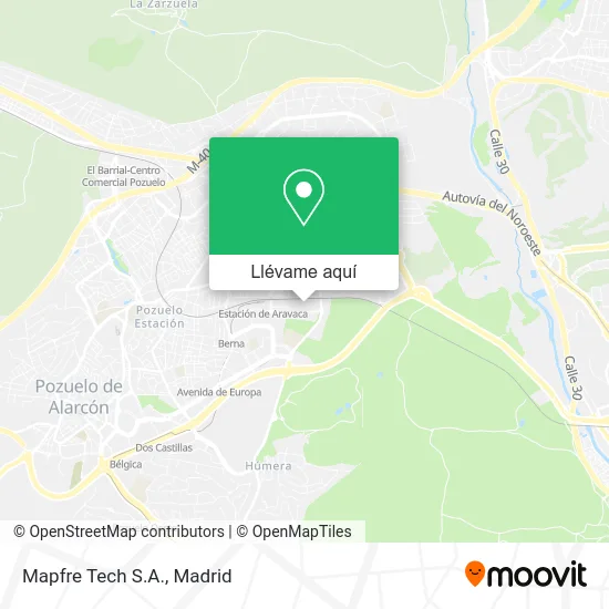 Mapa Mapfre Tech S.A.